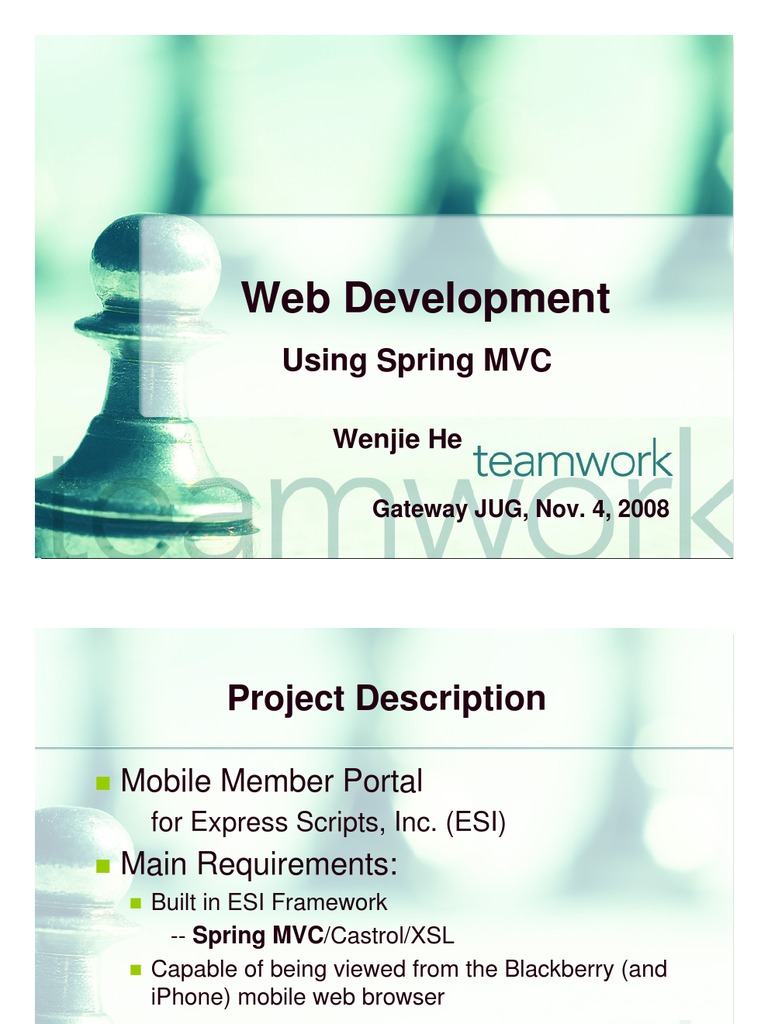 Web Development Using Spring MVC | PDF | Business | Computers