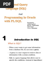 Programming in Oracle With PL/SQL