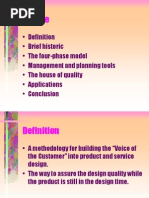 Download QFD Presentationppt by Bhushan Verma SN155246285 doc pdf