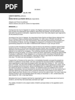 G.R. No. L-4402 July 28, 1952 CANUTO MARTIN, Petitioner, MARIA REYES and PEDRO REVILLA, Respondents