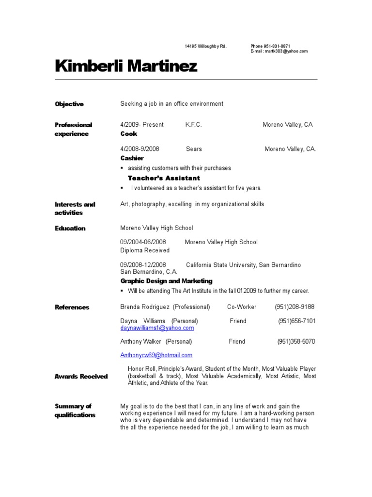 Resume Wizard PDF