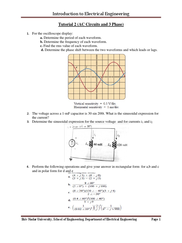 AC Circuits and Power Analysis Guide | PDF | Ac Power | Electrical ...