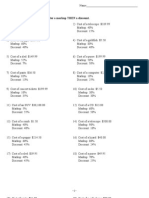 Percent Decrease & Increase 2 Successive Changes