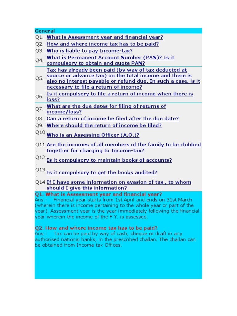 General Knowledge Income Tax Series One 12011789619702 2 | PDF | Banks ...