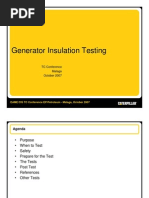 Generator Testing