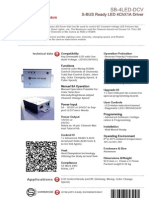 SmartBus G4 Led Sb-4led-Dcv (Data Sheet) v2.1