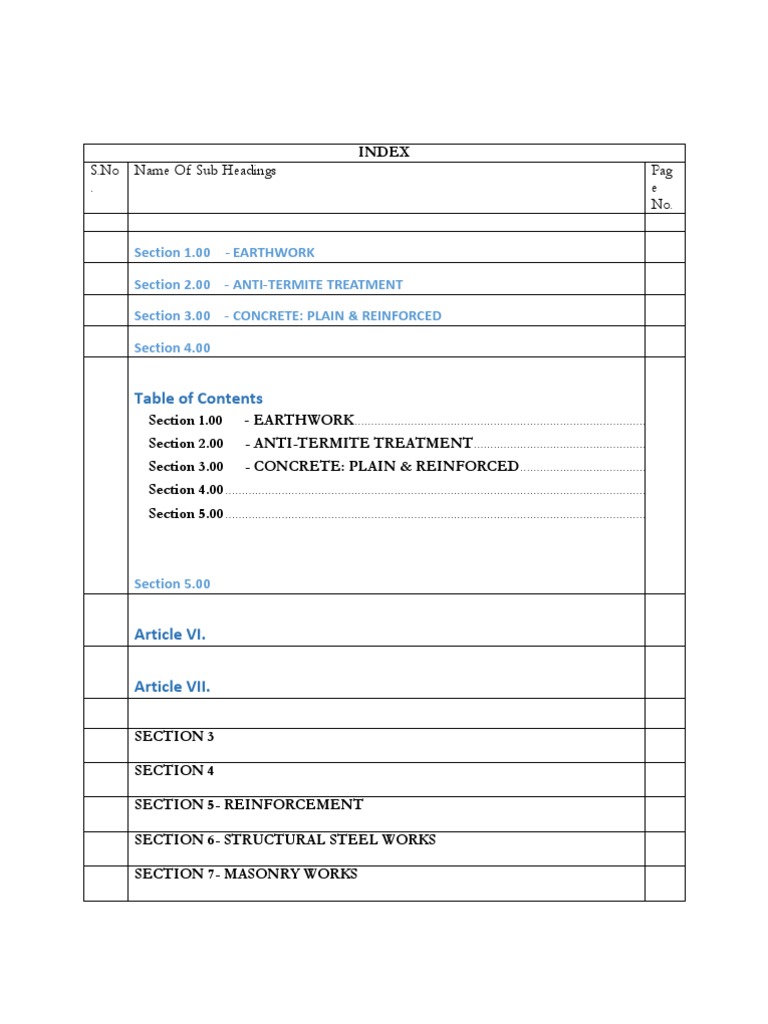 Pag Standard Specifications Overview | PDF