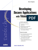 Developing Secure Applications With Visual Basic