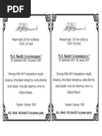 Undangan Walimatul Aqiqoh+Pitonan