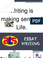 Writing Is Making Sense of Life
