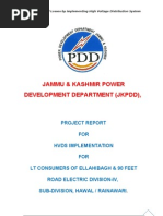 DPR For HVDS at Ellahibagh - Final