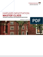 Negotiation Master Class Free Program Guide