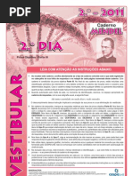 2 Vest 2011 Segundo Dia Caderno Mendel