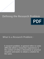 2_Defining the Research Problem