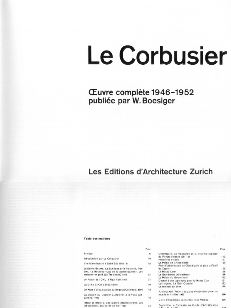 【稀少本】Le Corbusier Complete Works Le Corbusier : Complete Works (Oeuvre Complete) in Eight