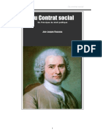 Du Contract Social J.J. Rousseau
