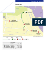 Map - Ravensbourne Station to West Oak