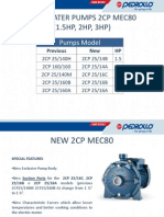 2CP Pumps (Pedrollo) Italy 