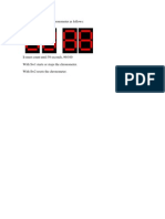 Design and Simulate A Chronometer As Follows