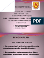 Asas Sains Dalam PJ