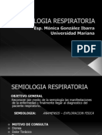 Semiologia Respiratoria