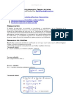 Analisis Matematico Teorema Limites