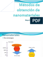 Métodos de obtención de nanomateriales_final