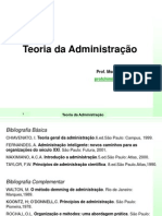 Teoria da Administraçao