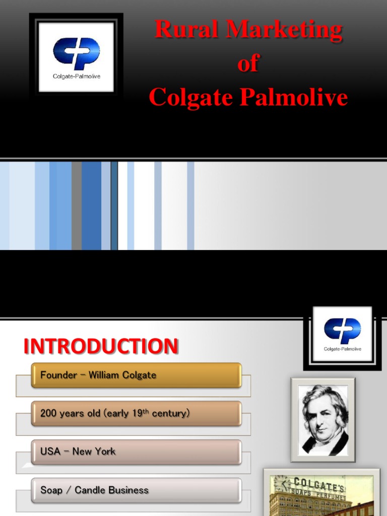 RURAL MKTG-Colgate Updated | PDF | Business | Social Science