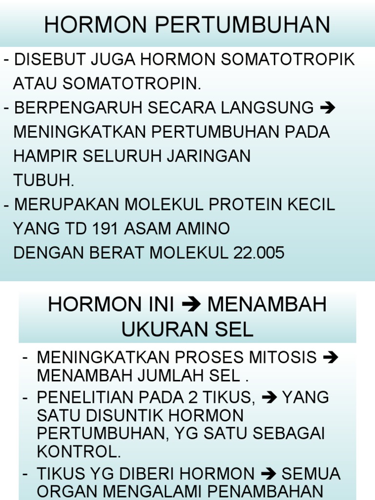 Hormon Pertumbuhan Pdf