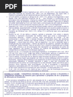 CASOS PRÁTICOS DE DIREITO CONSTITUCIONAL II