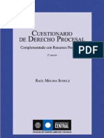 136158961 Cuestionario Derecho Procesal