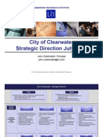 City of Clearwater City of Clearwater City of Clearwater City of Clearwater Strategic Direction July 2013 Strategic Direction July 2013