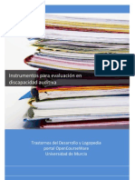 Instrumentos de Evaluacion Discapacidad Auditiva PDF