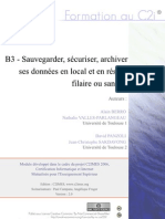 Sauvegarder, Sécuriser, Archiver en Local Et en Réseau