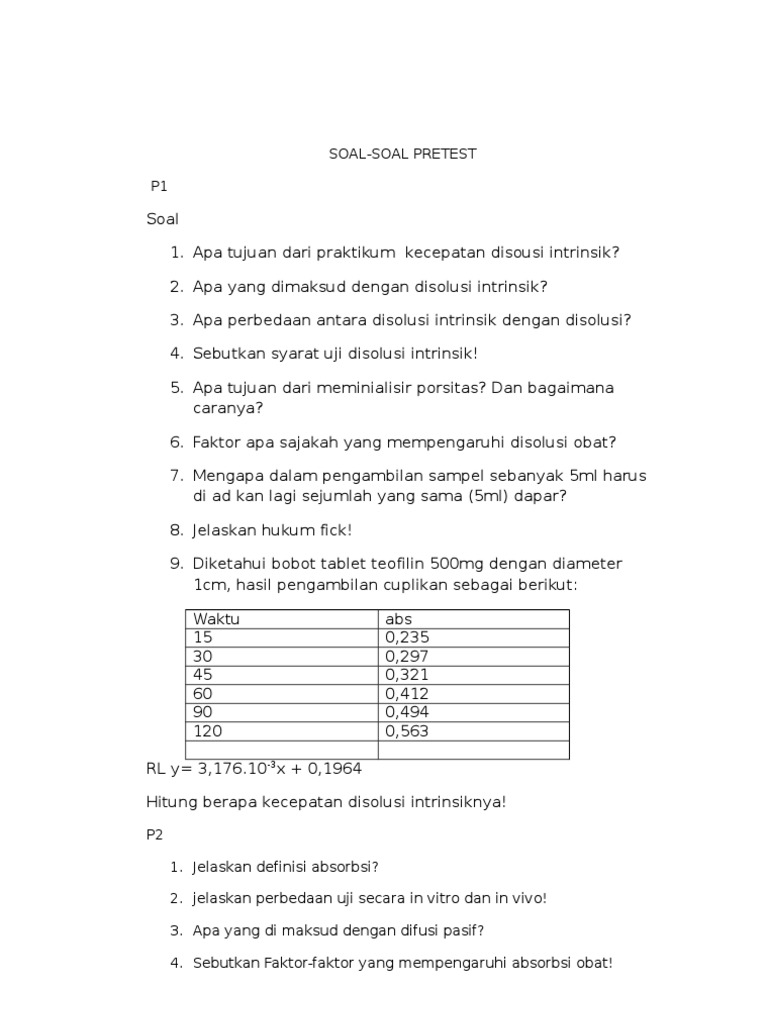 Soal Pretes | PDF | Kesehatan Holistik