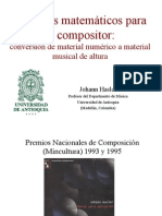 Hasler - Recursos Matem Ticos Para El Compositor 2011
