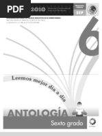 Antologia+de+Lecturas Leemos+Mejor+Cada+Dia+6to
