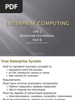 EC-Unit 1B Enterprise Foundations