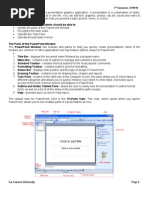 Components of MS PowerPoint Explained | PDF | Window (Computing ...