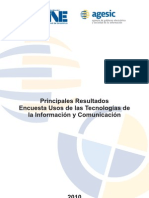 Principales Resultados EUTIC 2010