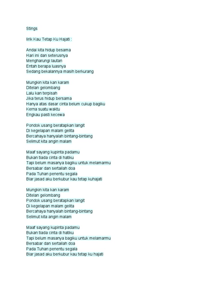 Stings Pdf
