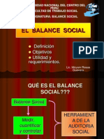4. El Balance Social