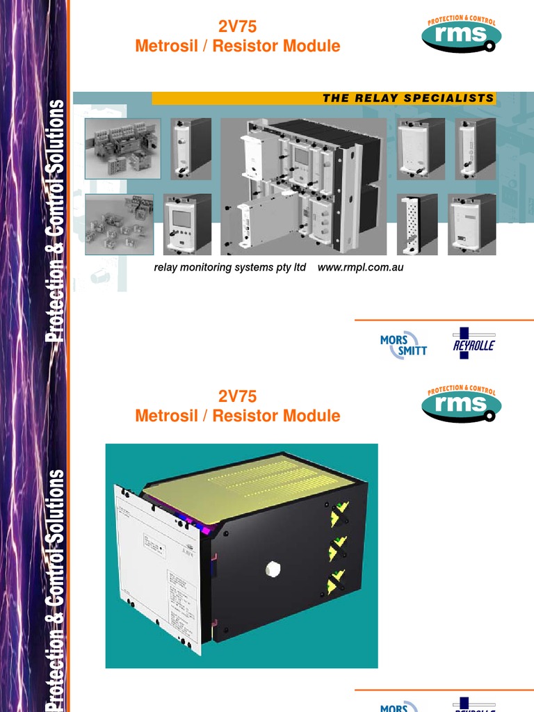 Metrosil Resistor Module Overview | PDF | Technology & Engineering