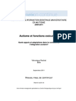 Autisme Et Fonctions Exécutives PDF