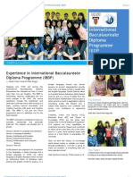 Taylor's IBDP Newsletter (March '13 Issue)