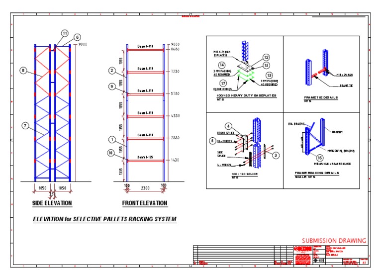 Selective Pallet Racking Elevations | PDF