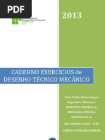 Caderno de Exercicios Desenho Tecnico Mecanico
