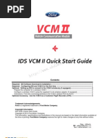 Ford VCMII Quick Start Guide ENG