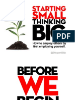 Startingsmallthinkingbig 130704104156 Phpapp01